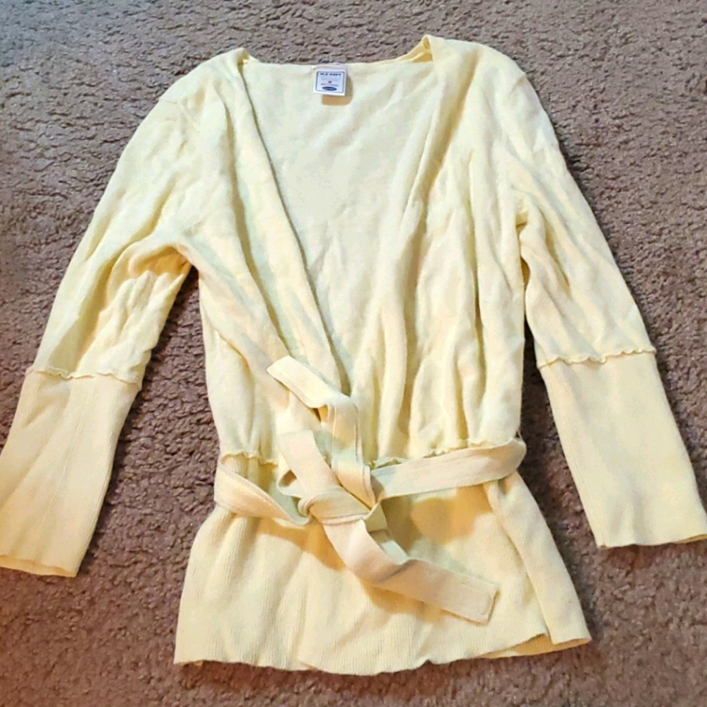Old Navy Yellow Sweater